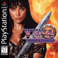 Xena Warrior Princess Playstation  box art